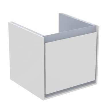 Mobilier pentru lavoar - Dulap pentru lavoar, suspendat, alb lucios, 43 cm din mdf, Ideal Standard Tempo