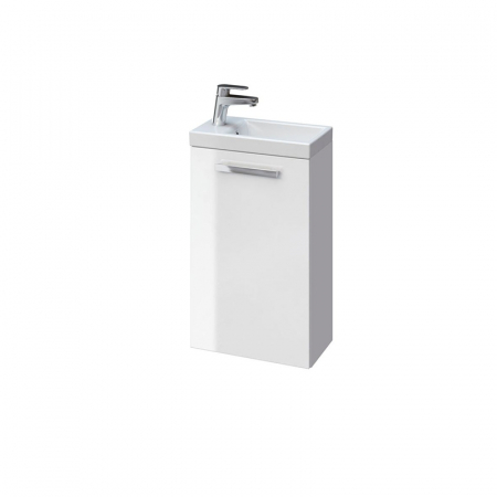 Outlet - Dulap baie suspendat Cersanit Melar 40 pentru lavoar, alb - Resigilat