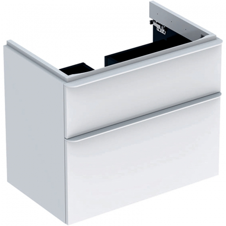 Mobilier baie - Mobilier suspendat pentru lavoar Geberit, 75 cm alb, Smyle Square