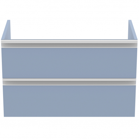 Dulap baie suspendat Ideal Standard Tesi pentru lavoar, 80 cm, MDF, albastru deschis mat [1]