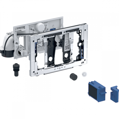 Rezervoare incastrate - Modul Geberit DuoFresh actionare manuala pentru rezervor incastrat Sigma 12 cm, antracit