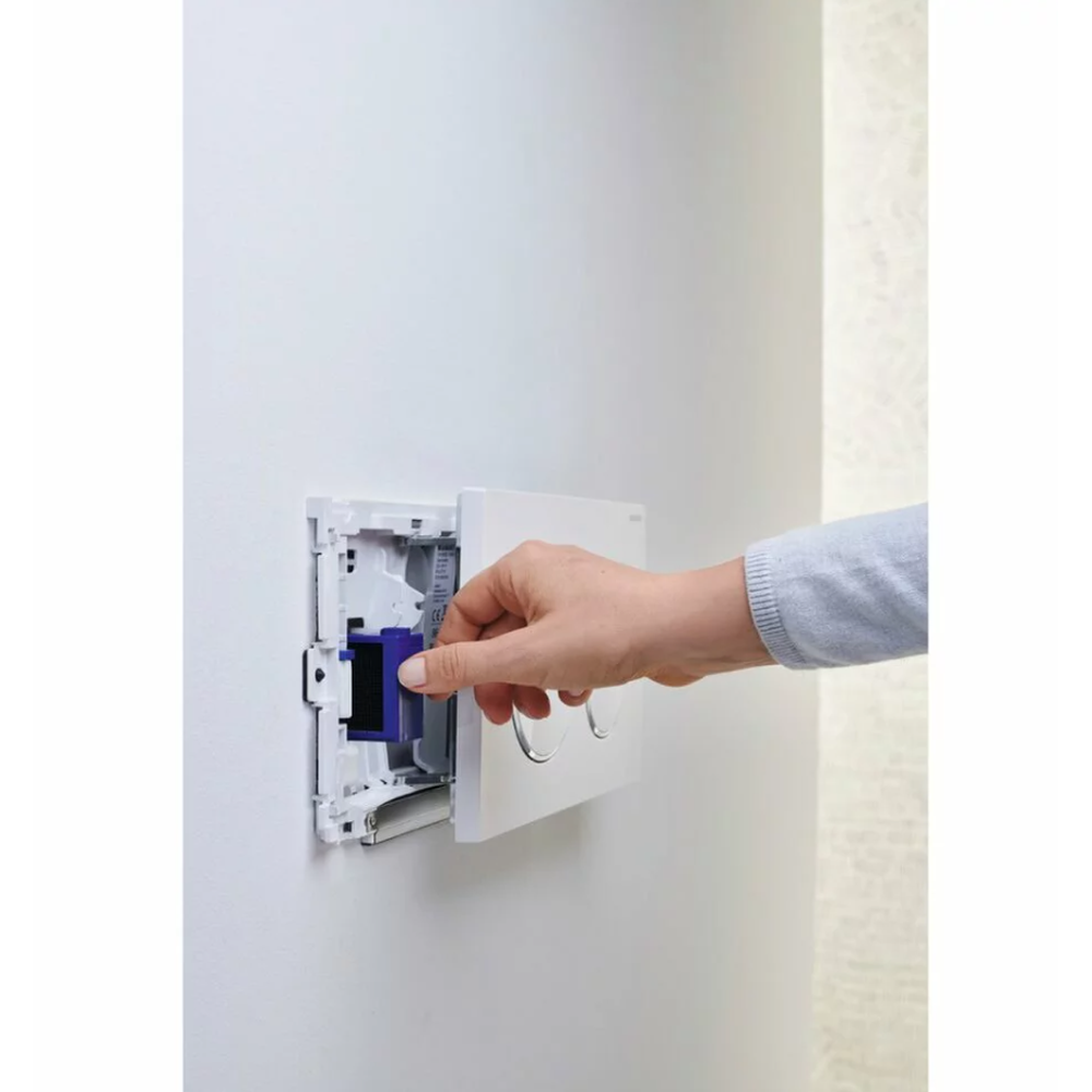 Modul Geberit DuoFresh actionare manuala si insertie cartuse odorizante pentru rezervor incastrat Sigma 8 cm, crom lucios [3]