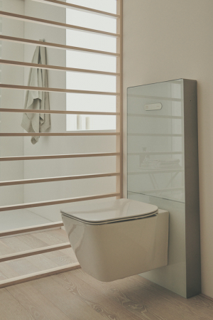 Modul Ideal Standard NeoX pentru vas wc suspendat, sticla alba, actionare pneumatica [4]