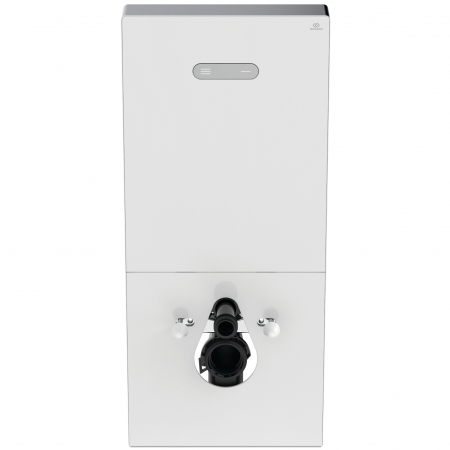 Modul Ideal Standard NeoX pentru vas wc suspendat, sticla alba, actionare pneumatica [1]