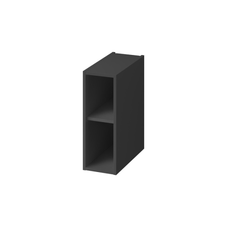 Dulapuri de baie suspendate - Dulap suspendat, modul deschis, 20x55.1 cm, antracit, Cersanit Larga