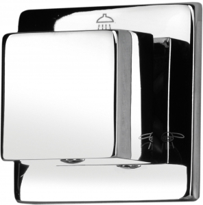 Baie - Comutator dus cu 3 functii culoare crom Deante, Multi-System
