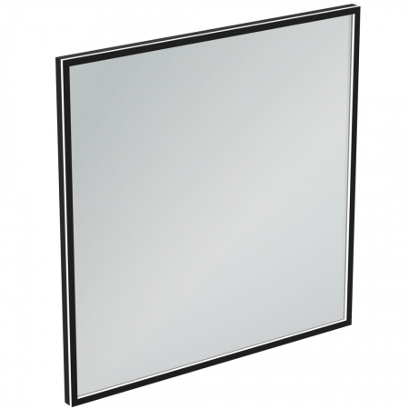 Oglinzi baie - Oglinda patrata cu iluminare LED Ideal Standard Conca 100 cm rama neagra