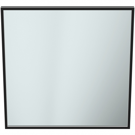 Oglinda patrata cu iluminare LED Ideal Standard Conca 100 cm rama neagra [1]