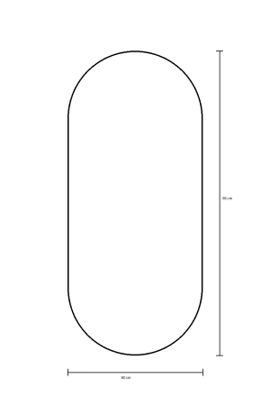 Oglinda baie 60x85 cm, reversibila, cu iluminare LED, rama slim aurie si senzor miscare, Belform Fortuna [7]