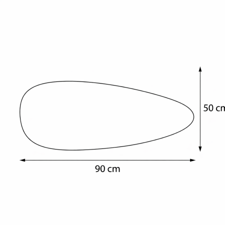 Oglinda baie cu iluminare LED si functie dezaburire 80x50 cm, Basic Touch [1]