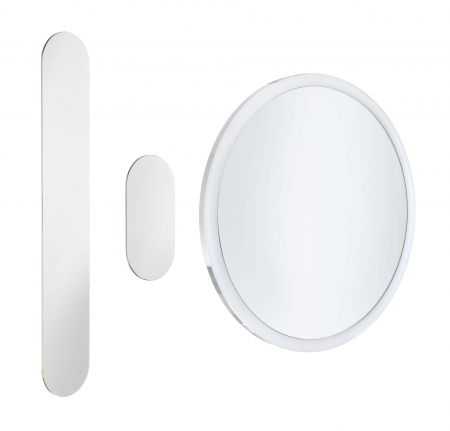 Oglinda cosmetica baie, cu prindere magnetica cu iluminare Led Deante, Round [2]