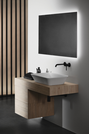 Oglinda dreptunghiulara cu iluminare LED si dezaburire Ideal Standard Mirror&Light Ambient 120 cm [4]