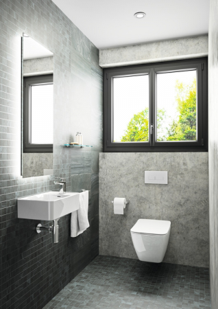 Oglinda dreptunghiulara cu iluminare LED si dezaburire Ideal Standard Mirror&Light Ambient 40 cm [2]
