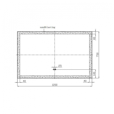 Oglinda dreptunghiulara 120 cm cu iluminare LED si dezaburire Fluminia, Miro [2]