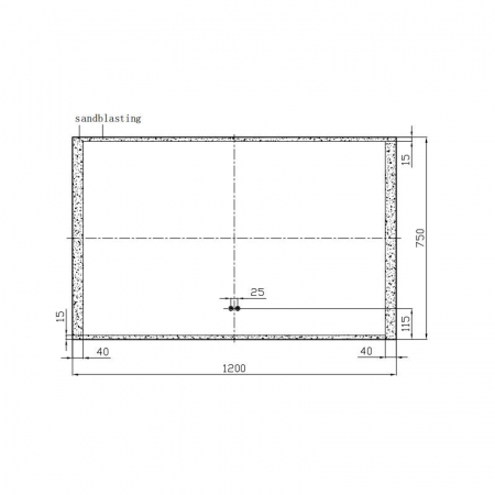 Oglinda dreptunghiulara 120 cm cu iluminare LED si dezaburire Fluminia, Rodin [2]