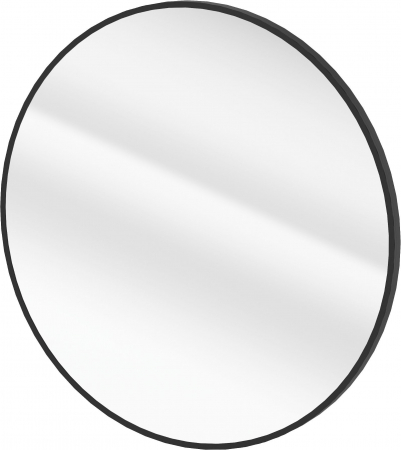 Oglinzi baie - Oglinda rotunda Deante Round, 60 cm, rama negru mat