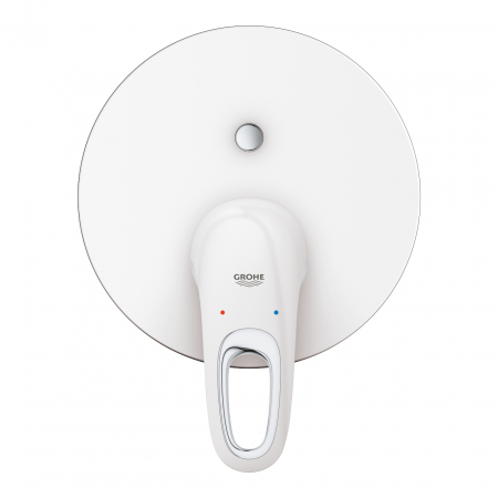 Baterie cada incastrata culoare alba, cu 2 căi, Grohe Eurostyle [1]