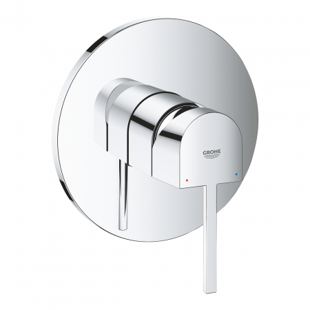ORNAMENT BATERIE - Baterie dus Grohe Plus incastrata pentru corp ingropat, crom
