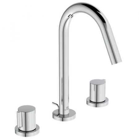 Baterie lavoar Ideal Standard Joy crom lucios, 3 elemente si ventil pop-up inclus [0]