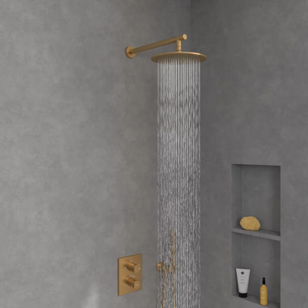 Palarie de dus 25 cm, auriu periat, Villeroy&Boch Universal Showers [3]