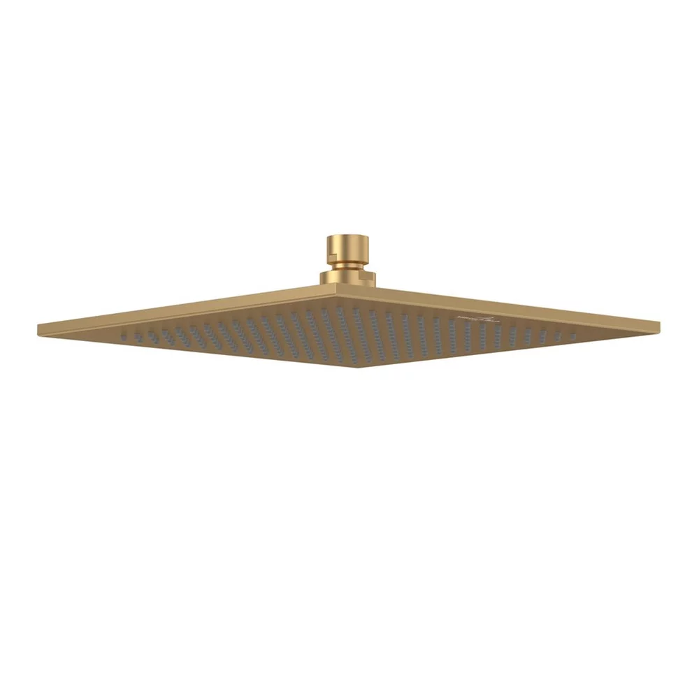 Sisteme de dus - Palarie de dus 25 x 25 cm, patrata, auriu periat, Villeroy&Boch Universal Showers