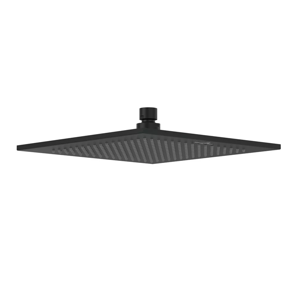 Sisteme de dus - Palarie de dus 25 x 25 cm, patrata, negru mat, Villeroy&Boch Universal Showers