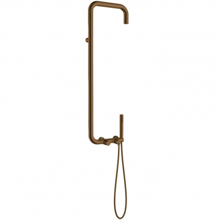 Coloana de dus culoare bronz periat cu baterie monocomanda Deante Silia [1]