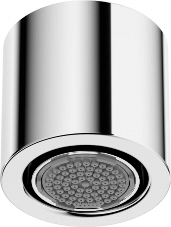 Baie - Palarie dus rotunda, fixa, Ø 42 mm, crom, Deante Silia