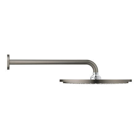 Sisteme de dus - Palarie de dus rotunda 310 mm, grafit inchis periat, brat 380 mm, Grohe Rainshower Cosmopolitan 310