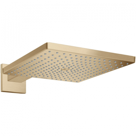 Brate si palarii dus - Palarie dus patrata bronz periat Hansgrohe, Raindance E 300