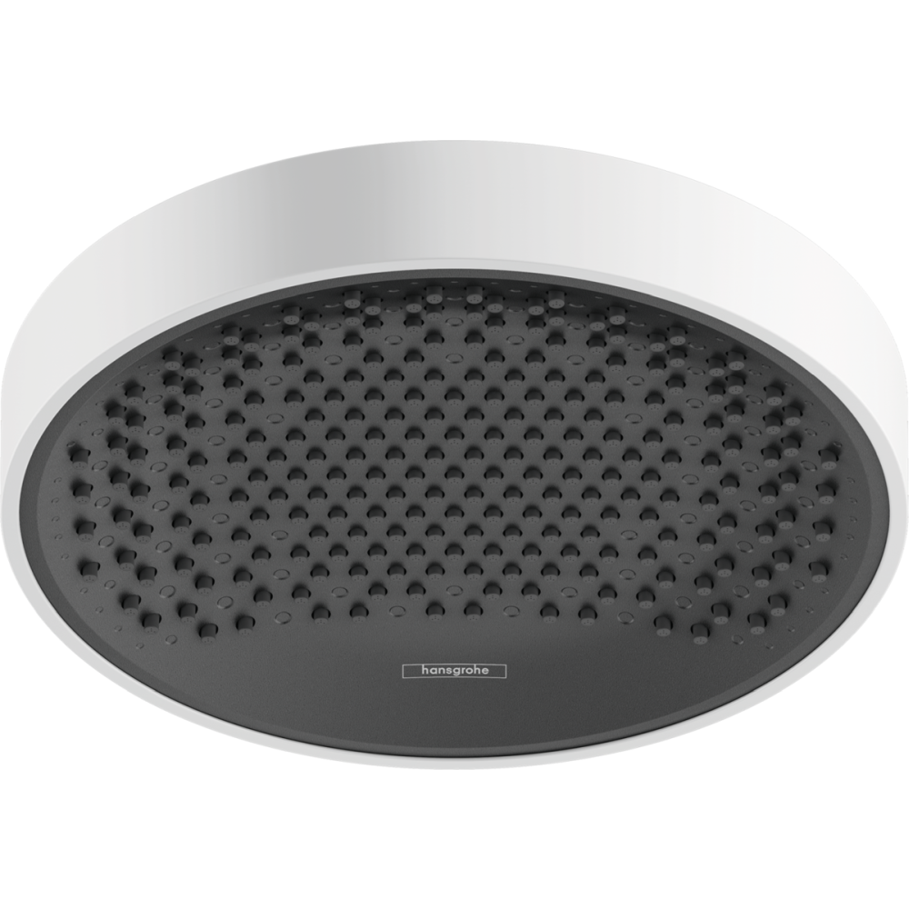 Brate si palarii dus - Palarie dus rotunda alb mat Ø 250 mm Hansgrohe Rainfinity 26228700