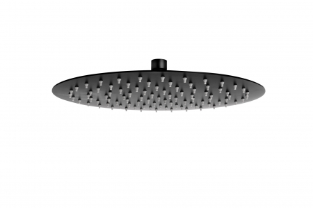 Palarie dus rotunda FDesign Inula, 300 mm, negru mat [2]