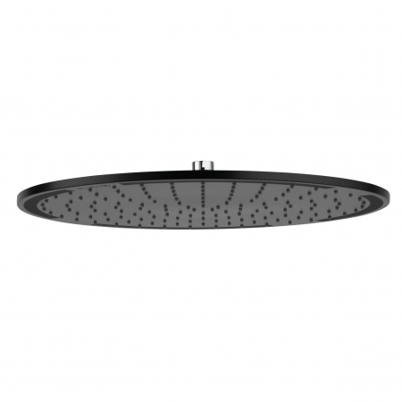 Baie - Palarie dus rotunda Kludi A-QA 400 mm negru/crom