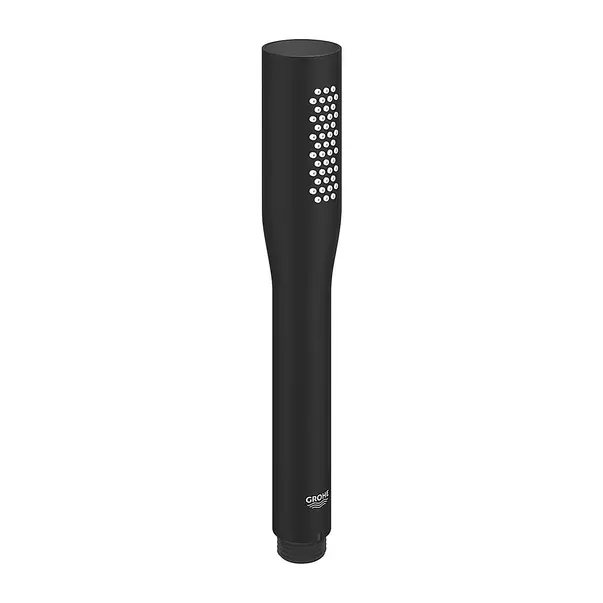 Pare, furtunuri și accesorii pentru duș - Para de dus cu 1 jet negru mat Phantom Black, Grohe Euphoria Cosmopolitan Stick
