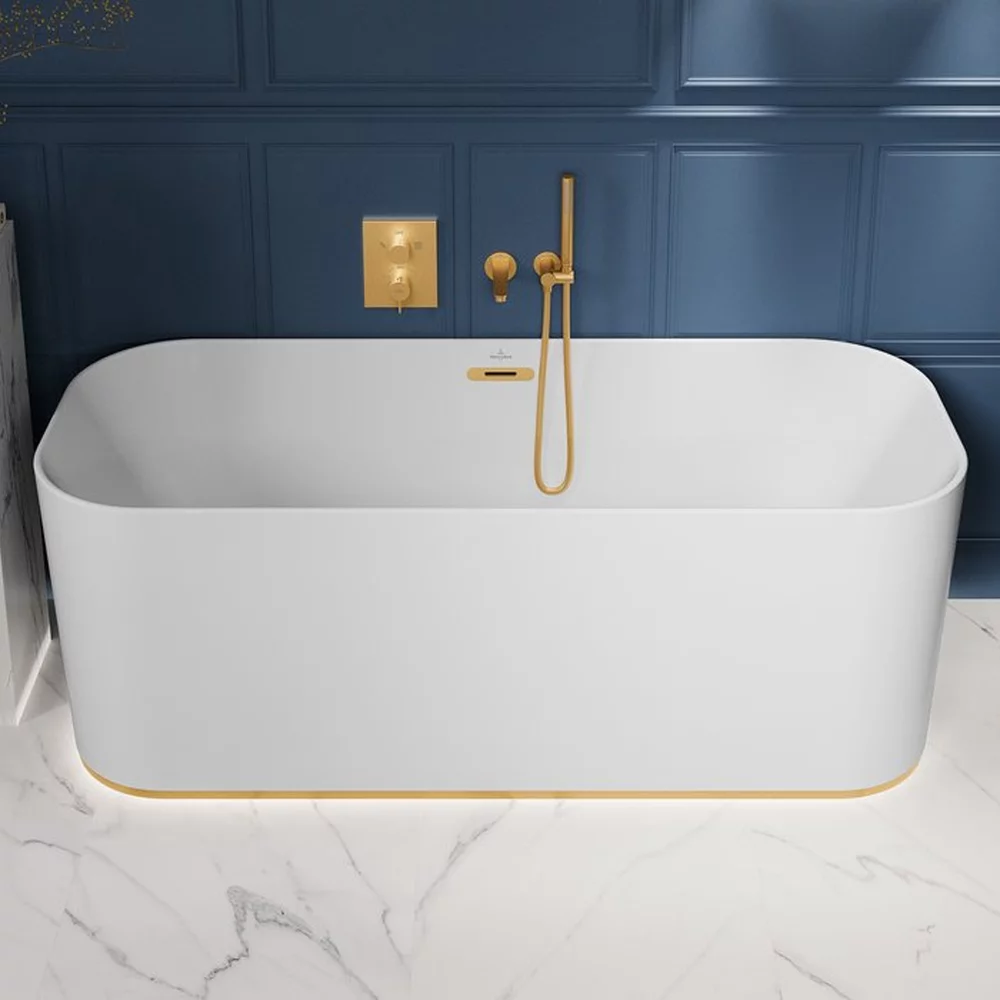 Para de dus cu 1 jet, tip baton, auriu periat, Villeroy&Boch Verve [1]