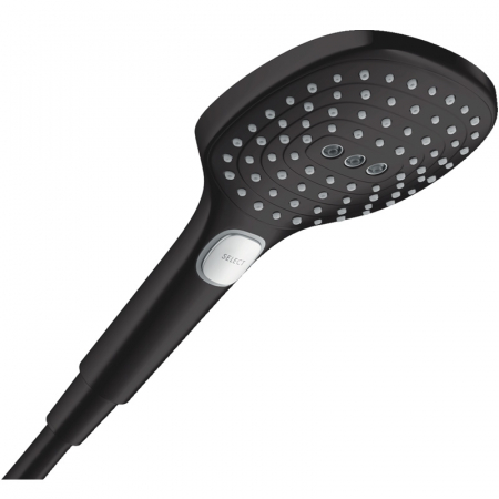Pare, furtunuri și accesorii pentru duș - Para dus culoare negru mat Hansgrohe, Raindance Select E 120