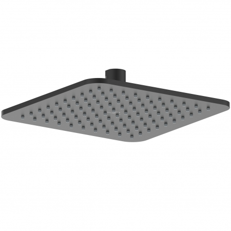 Brate si palarii dus - Palarie dus patrata Ideal Standard Idealrain Cube negru mat 200x200 mm
