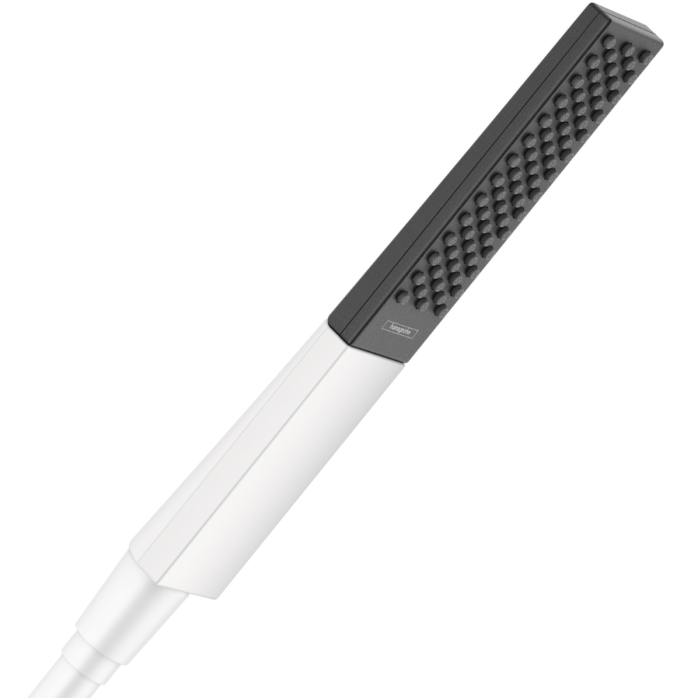 Para dus patrata culoare alb mat Hansgrohe Rainfinity 26866700 [0]