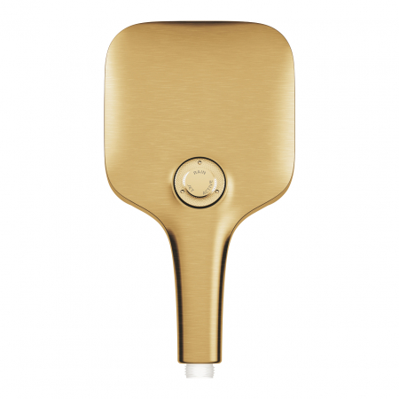 Para dus patrata Grohe Rainshower Smartactive 130 cu 3 functii, auriu periat Cool Sunrise [3]
