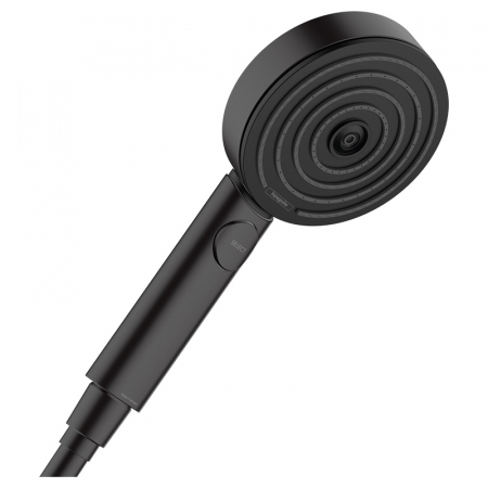 Pare, furtunuri și accesorii pentru duș - Para dus rotunda negru mat 3 jeturi Hansgrohe, Pulsify Select 105
