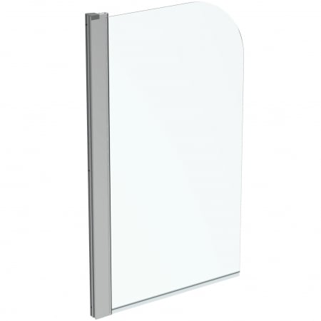 Baie - Paravan cada sticla securizata, rotunjit, profil crom, 80x140 cm, Ideal Standard Connect