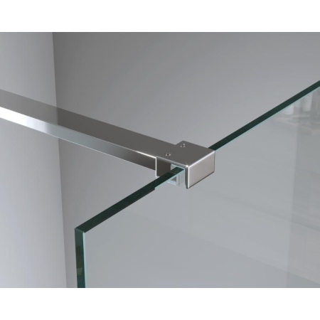 Paravan de dus crom Walk-In 100 cm, grosime sticla 8 mm Mediterraneo Trixie [3]