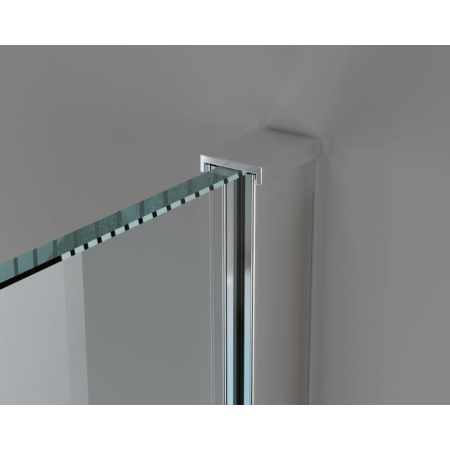 Paravan de dus crom Walk-In 80 cm, sticla 8 mm grosime Mediterraneo Trixie [5]