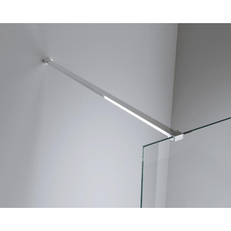 Paravan de dus crom Walk-In 90 cm, grosime sticla 8 mm Mediterraneo Trixie [2]
