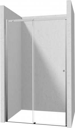 Usi, paravane si pereti dus - Usa sticla dus culisanta 160x200 cm profil crom Deante Kerria Plus