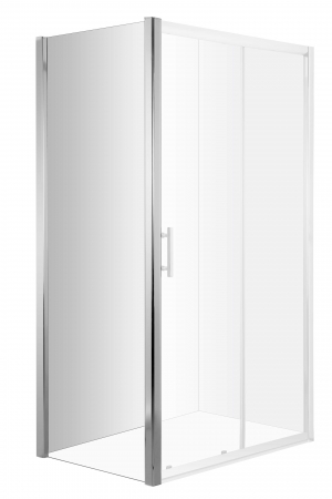 Usi, paravane si pereti dus - Paravan dus sticla calita walk-in 90x200 cm Deante Cynia