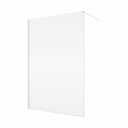 Paravane de dus walk-in - Paravan dus sticla walk-in 120x200 cm, alb, sticla 8 mm, Ronal Easy