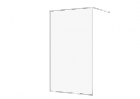 Paravane de dus walk-in - Paravan dus walk-in 120x200 cm Cersanit Larga, sticla securizata, profil crom