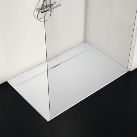Paravan dus walk-in 140x200 cm Ideal Standard i.Life, sticla securizata, profil argintiu [3]