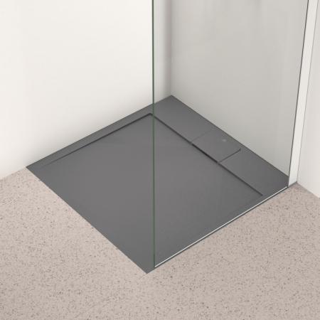 Paravan dus walk-in 70x200 cm Ideal Standard i.Life, sticla securizata, profil argintiu [4]